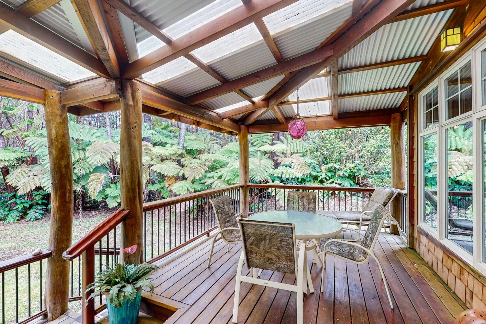 Hale Hapu'U Villa Volcano Kültér fotó