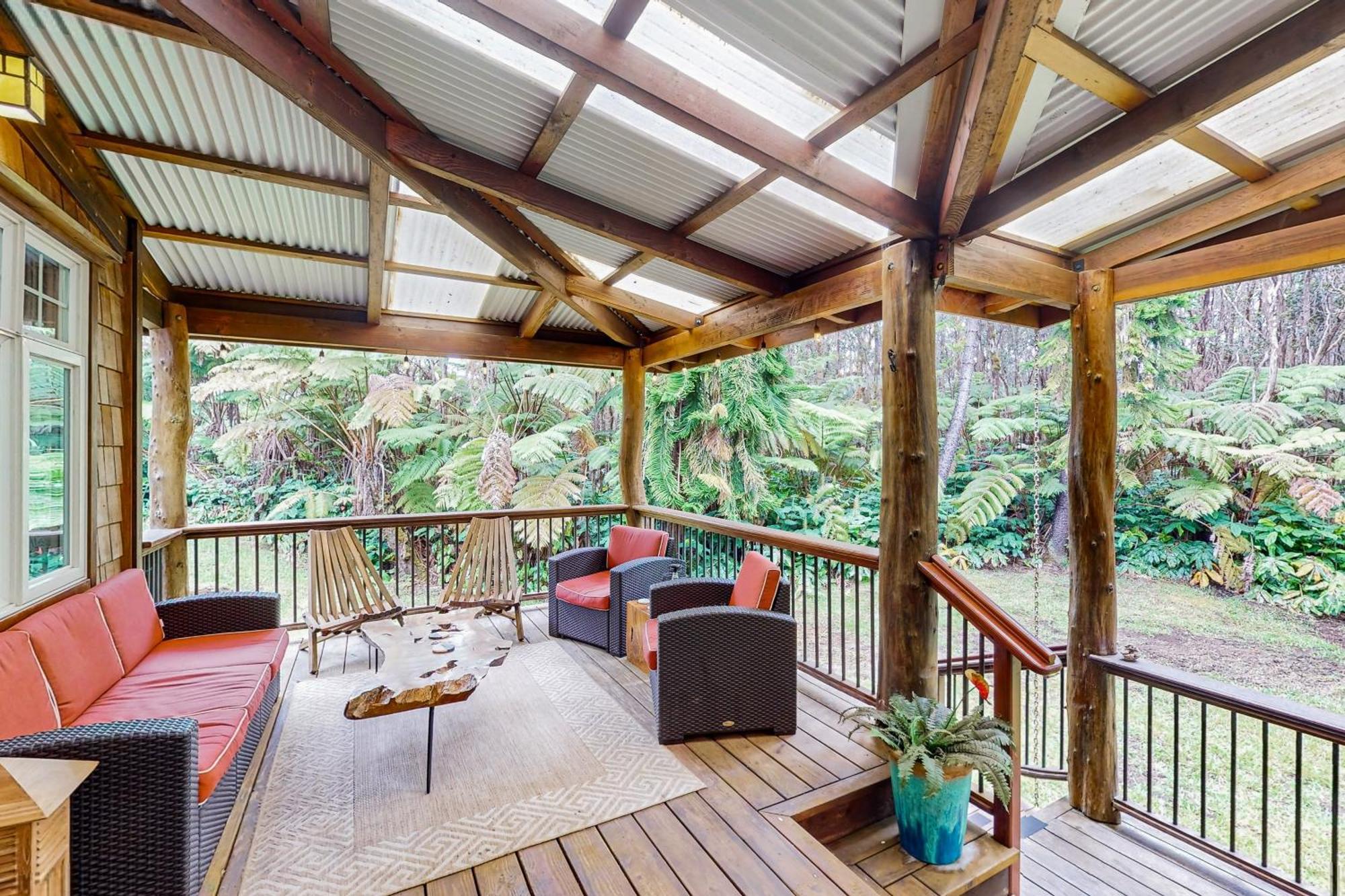 Hale Hapu'U Villa Volcano Kültér fotó